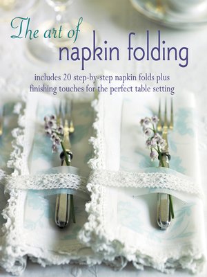 cover image of The Art of Napkin Folding